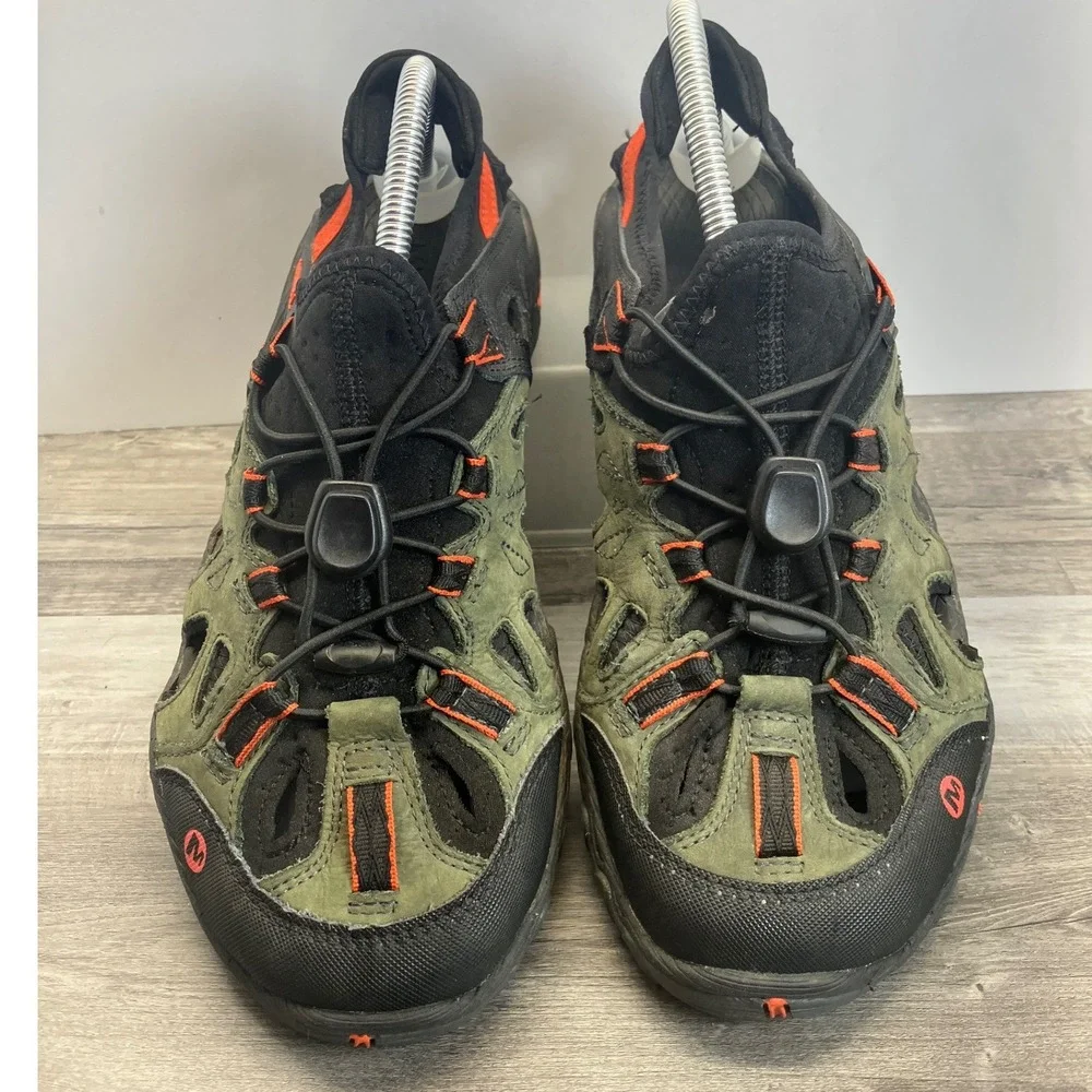 Merrell All Out Blaze Sieve Mens 9.5 Dark Slate Hiking Water Shoes J12647 Vibram